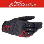 알파인스타 TECHDURA GLOVES - FIRE RED BLACK, 메쉬 글러브, 숏장갑, 여름 장갑, 바이크장갑, 오토바이장갑, 오프로드 장갑, 엔듀로장갑