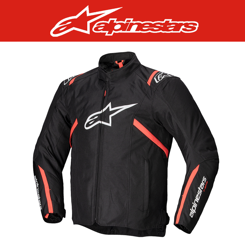 알파인스타 T-SPS V2 WP JACKET - BLACK WHITE RED FLUO