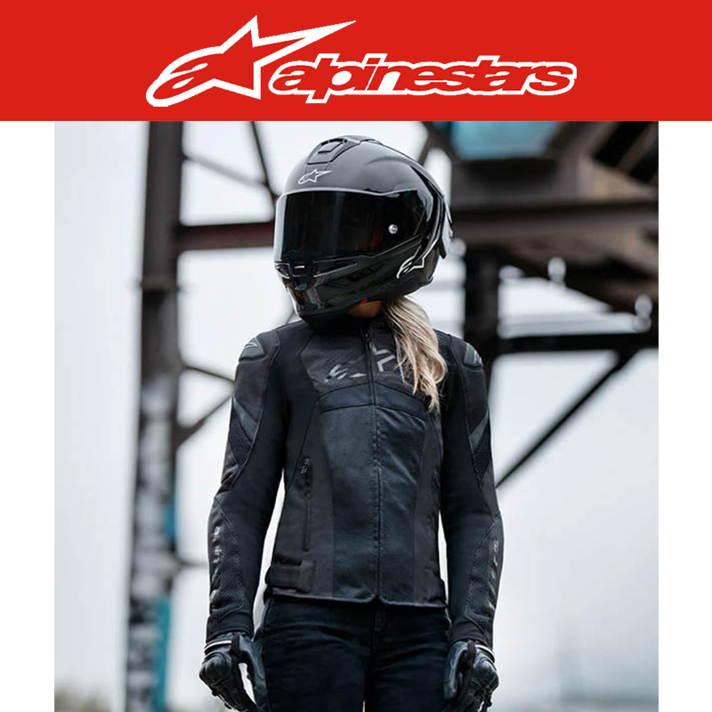 [여성] 알파인스타 STELLA T-GP PLUS R V4 AIRFLOW JACKET - BLACK BLACK