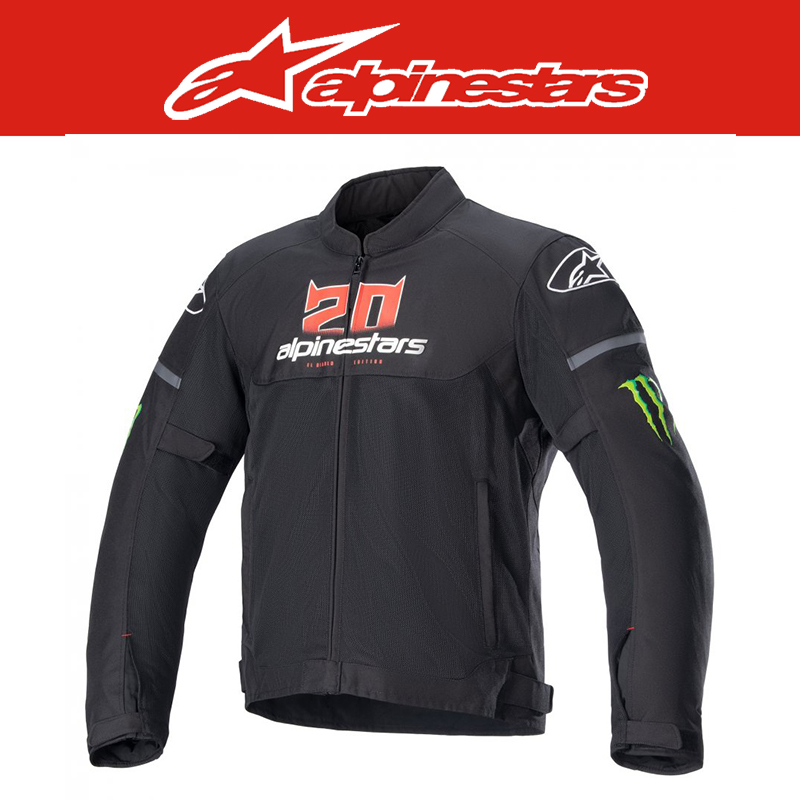 알파인스타 FQ20 T-SPS AIR MONSTER JACKET - BLACK WHITE BRIGHT RED