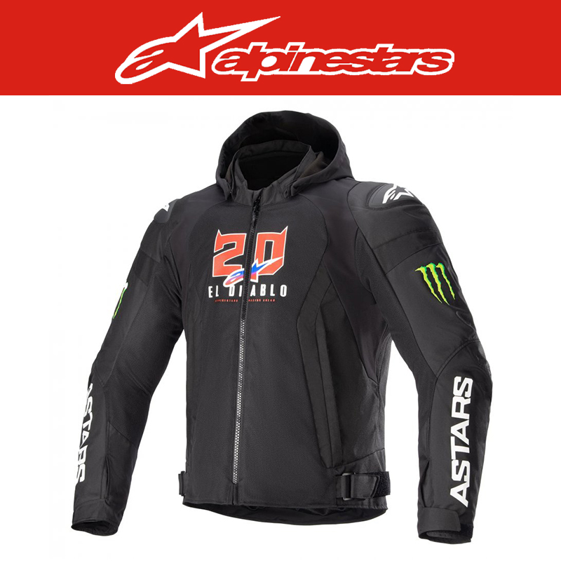 알파인스타 FQ20 ZACA AIR MONSTER JACKET - BLACK WHITE