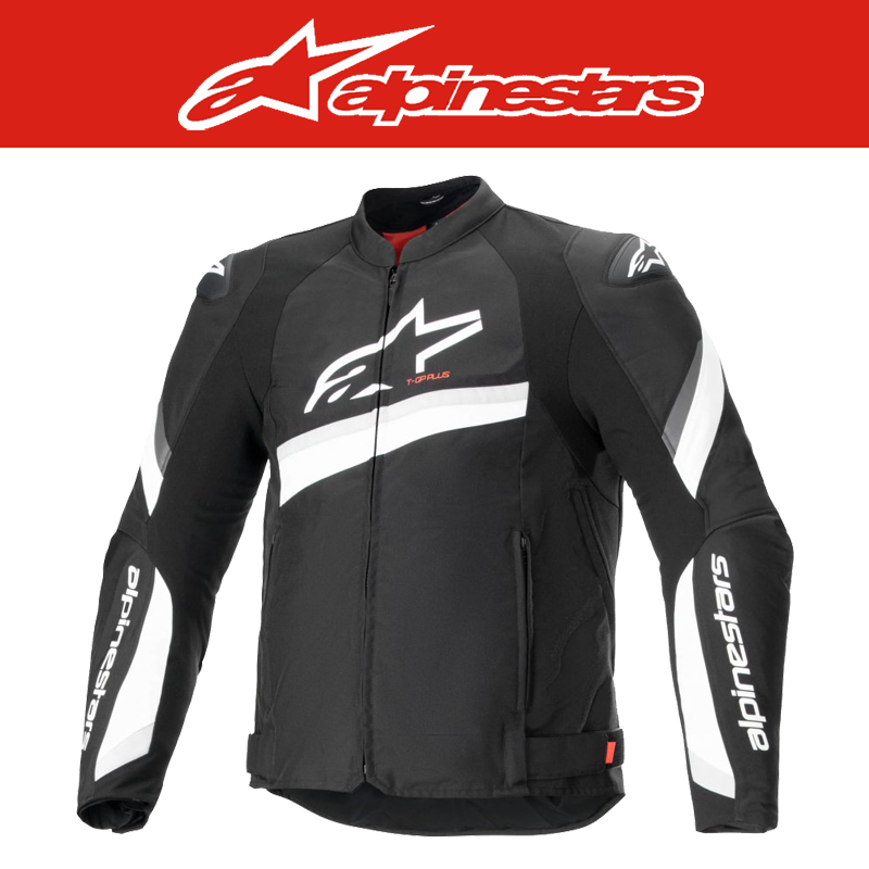 알파인스타 T-GP PLUS R V4 JACKET - BLACK WHITE