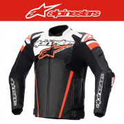 알파인스타 GP IGNITION LEATHER JACKET AIRFLOW *ASIA FIT - BLACK WHT RD FL 오토바이 자켓, 바이크 자켓, 가죽 자켓, 레이싱 자켓, 자켓