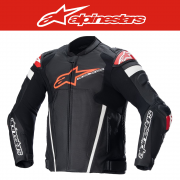 알파인스타 GP IGNITION LEATHER JACKET AIRFLOW *ASIA FIT - BLACK WHT 오토바이 자켓, 바이크 자켓, 가죽 자켓, 레이싱 자켓, 자켓
