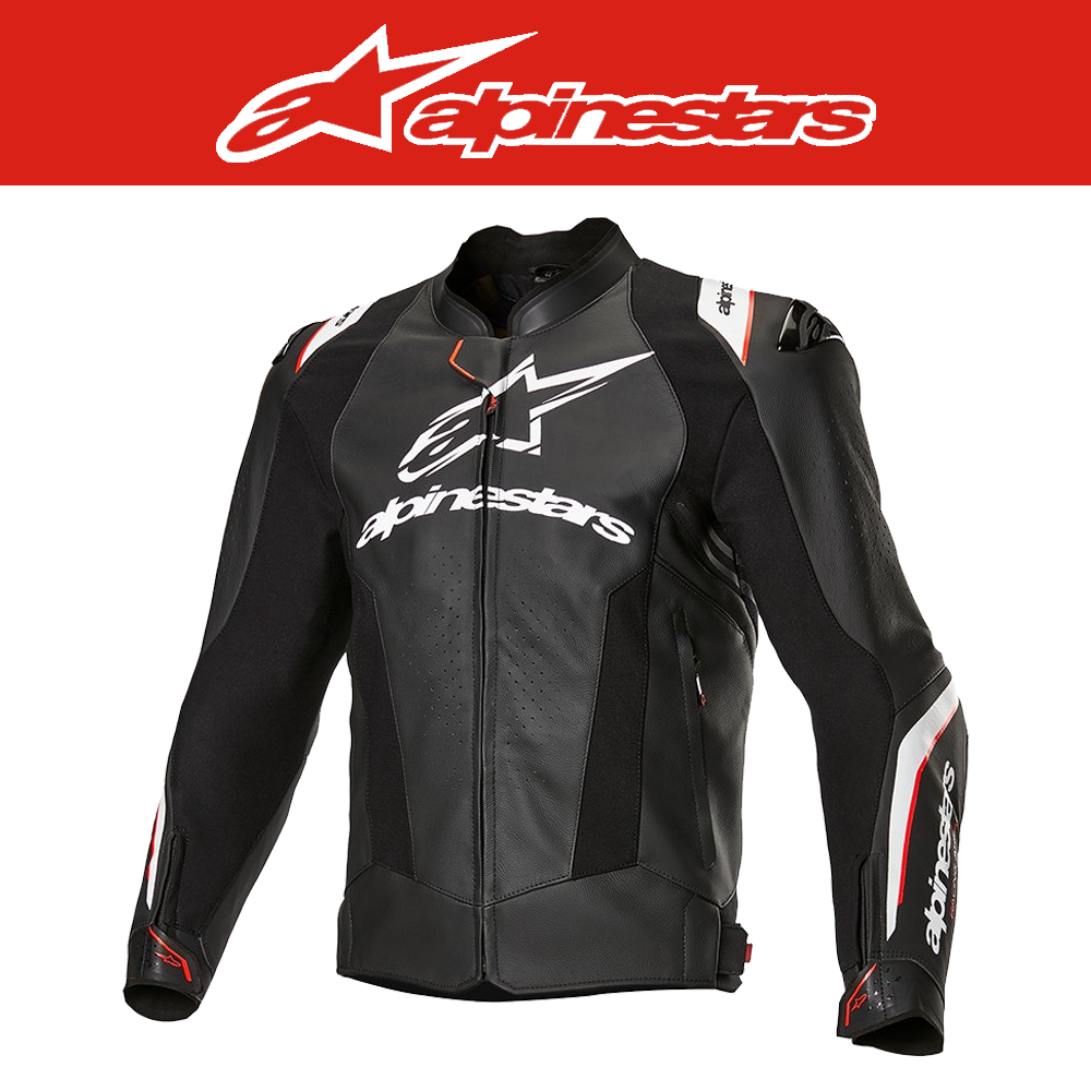 알파인스타 MISSILE V3 IGNITION LEATHER JACKET - BLACK WHITE 오토바이 자켓, 바이크 자켓, 가죽 자켓, 레이싱 자켓, 자켓