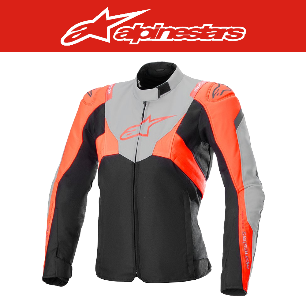 알파인스타즈 STELLA T-JAWS V4 WP JACKET - BLACK ICE GRAY FLUO CORAL 오토바이 자켓, 바이크 자켓, 레이싱 자켓, 자켓
