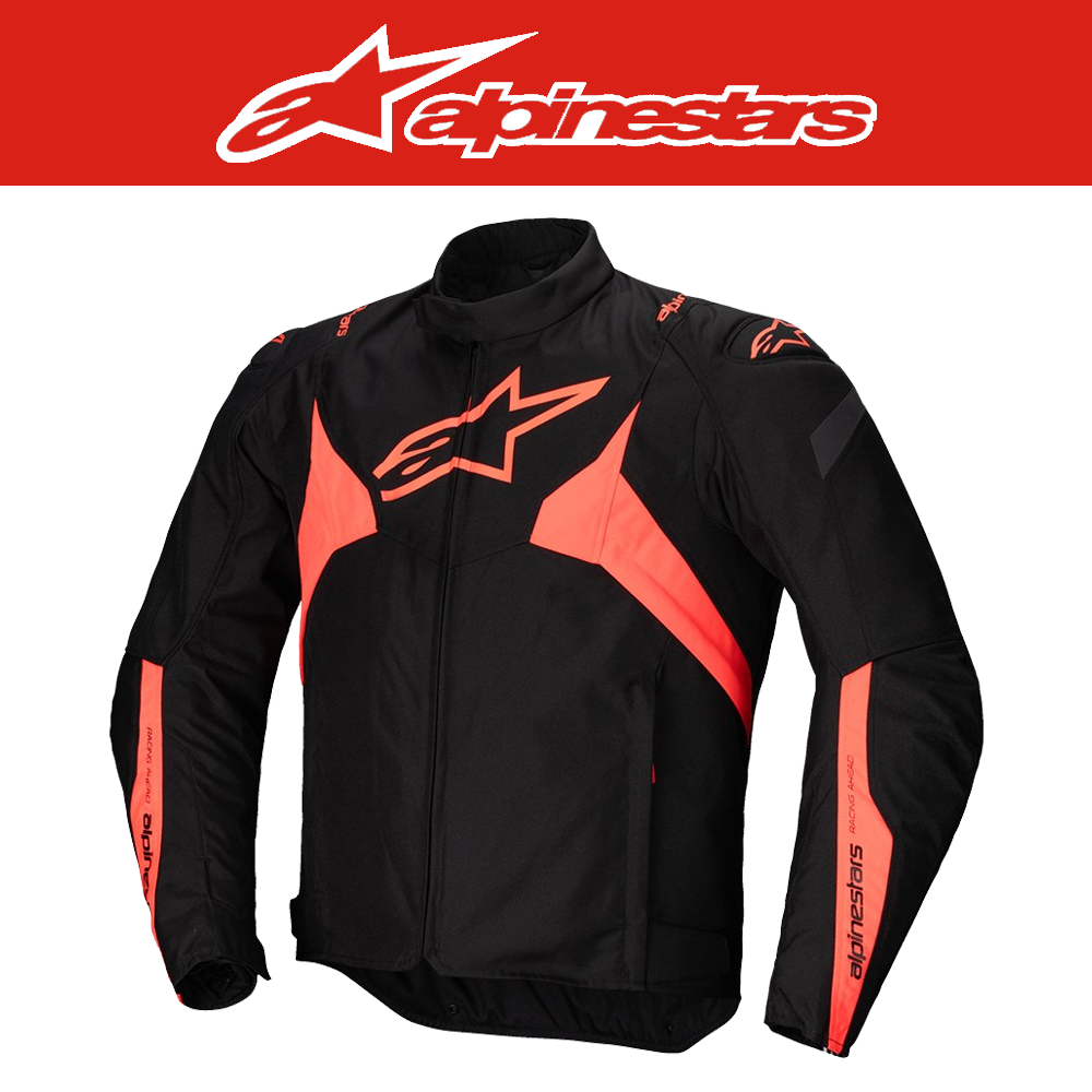 알파인스타즈 T-JAWS V4 WP JACKET - BLACK RED FLUO 오토바이 자켓, 바이크 자켓, 가죽 자켓, 레이싱 자켓, 자켓