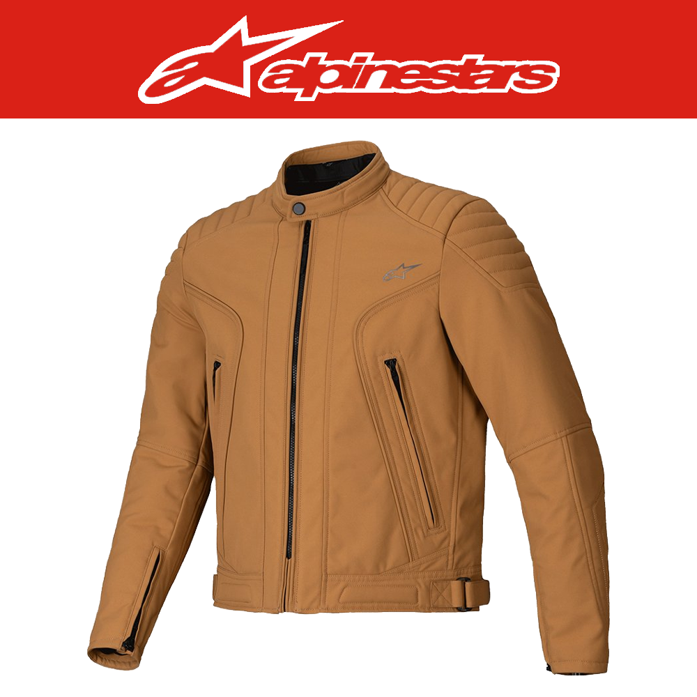 알파인스타즈 CLAYTON WR JACKET - UTILITY BROWN LIGHT GOLD 오토바이 자켓, 바이크 자켓, 가죽 자켓, 레이싱 자켓, 자켓