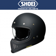 SHOEI 쇼에이 EX-ZERO MT.BLACK [무광] 풀페이스헬멧 레트로 클래식 스포츠 빈티지 VMX