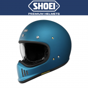 SHOEI 쇼에이 EX-ZERO MT.LAGUNA BLUE [무광] 풀페이스헬멧 레트로 클래식 스포츠 빈티지 VMX