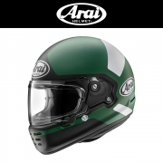 Arai 아라이 RAPIDE NEO Backer Green (베커 그린) 오토바이 바이크 헬멧 풀페이스 레이싱 클래식 빈티지 어반 레트로