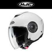 HJC 홍진 i40 PEARL WHITE 펄 화이트 오픈페이스 헬멧