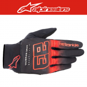 알파인스타 ARAGON GLOVES - BLACK BRIGHT RED WHITE
