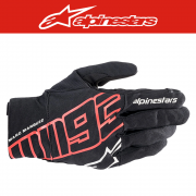 알파인스타 ARAGON GLOVES - BLACK BRIGHT RED