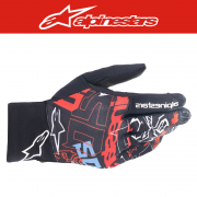 알파인스타 FQ20 REEF GLOVES - BLACK TAR GRAY BRIGHT RED