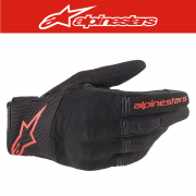 알파인스타 COPPER GLOVES - BLACK RED FLUO, 메쉬 글러브, 숏장갑, 여름 장갑, 바이크장갑, 오토바이장갑, 오프로드 장갑, 엔듀로장갑