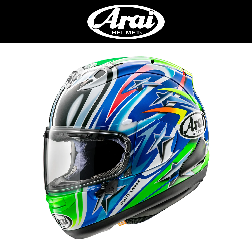 아라이 Arai RX-7X Nakano Green '04 (나카노 그린 '04) 오토바이 바이크 헬멧 풀페이스 레이싱 스포츠