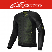 알파인스타즈 트루프-에어 자켓 ALPINESTARS TROOP-AIR JACKET - BLACK YELLOW FLUO