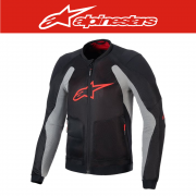 알파인스타즈 트루프-에어 자켓 ALPINESTARS TROOP-AIR JACKET - BLACK ASH GRAY BRIGHT RED