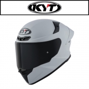KYT TT-REVO 플레인 매트 아스팔트 그레이, 풀페이스 헬멧, 레이스,스포츠