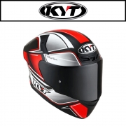 KYT TT-COURSE 투어리스트 레드 플루오, 풀페이스 헬멧, 레이스,스포츠