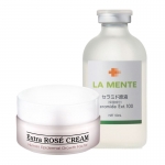 [건조증/붉음증케어]EGF 엑스트라 로즈크림+라멘떼 세라마이드 SET