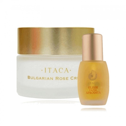 [이타카 로즈 프리미엄 SET]엘릭시르세럼+불가리안로즈크림