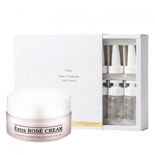 EGF 엑스트라 로즈크림 30g + 쎌수엥 엑스트라 C 에센스 SET