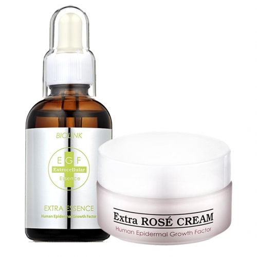 EGF MD 엑스트라 에센스+엑스트라 로즈크림set
