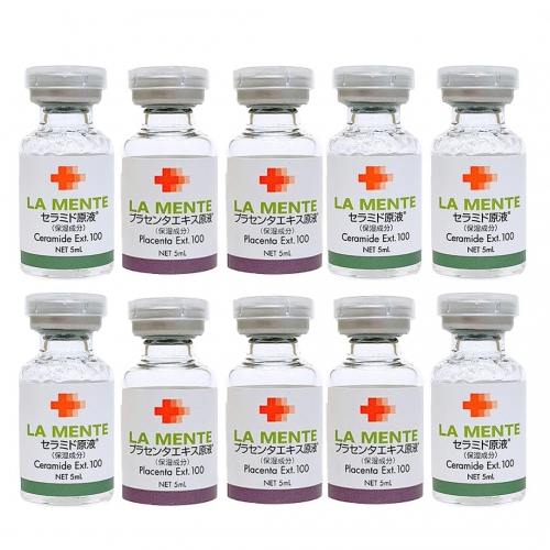 한정특가라멘떼 원액 플라센타/퓨어4/세라마이드 미니앰플(5ml)  택10병