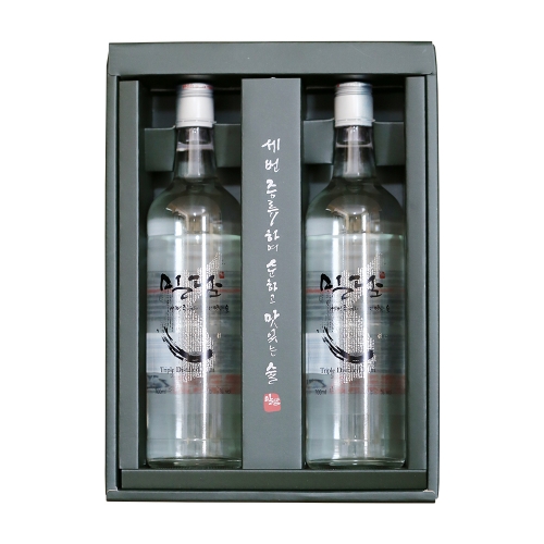 밀담 24% 700ml x 2병 선물세트