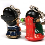 한국 전통 기념품 열쇠고리세트 신랑/신부