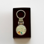 한국전통 펄 열쇠고리 풀턴방식 키링 기념품