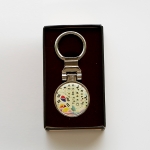 한국전통 펄 열쇠고리 풀턴방식 키링 기념품
