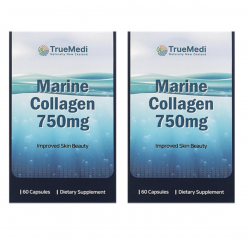 트루메디 뉴질랜드 해양 마린콜라겐 (피부탄력, 연골강화) 60캡슐 2개