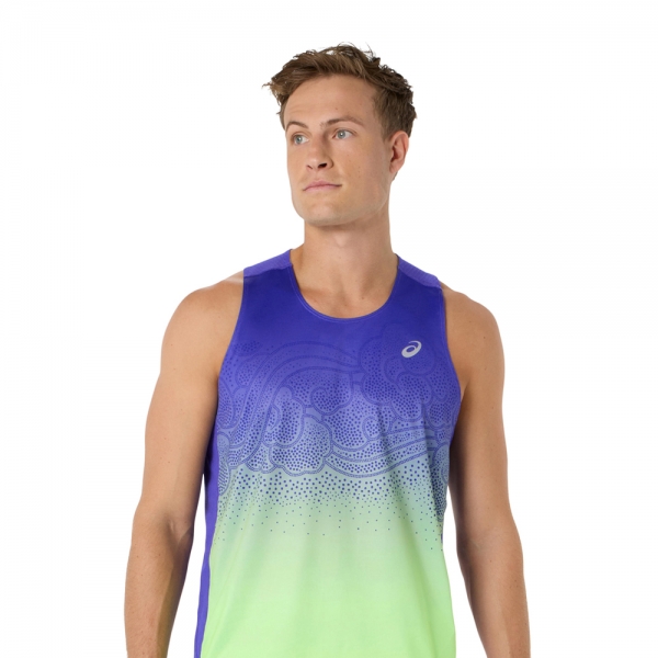 아식스 남성 로드 페이드 싱글렛 (2011D522 401)