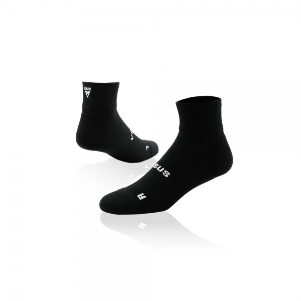 VERSUS Quarter Running Socks - Black RUN