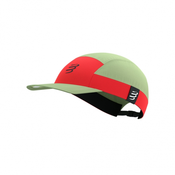 컴프레스포트 5 패널 라이트 캡 NILE/FLUO RED