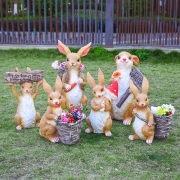 토끼 가족 2 조형물