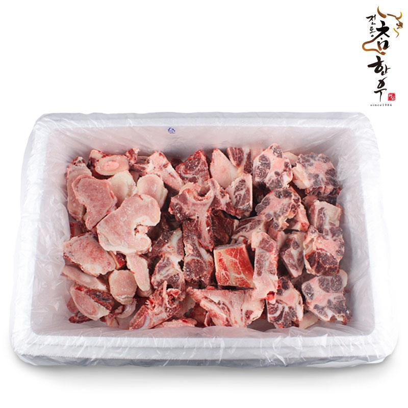 한우 사골2kg+잡뼈2kg+꼬리반골2kg 총 6kg (실속형)