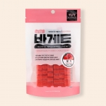 펫슐랭 유산균 바게트츄 딸기 120g