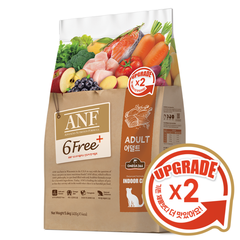 ANF 캣 6Free 플러스 인도어 어덜트 5.6kg