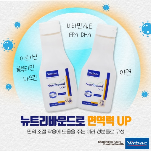 버박 뉴트리바운드 강아지 회복 종합영양제 150ml