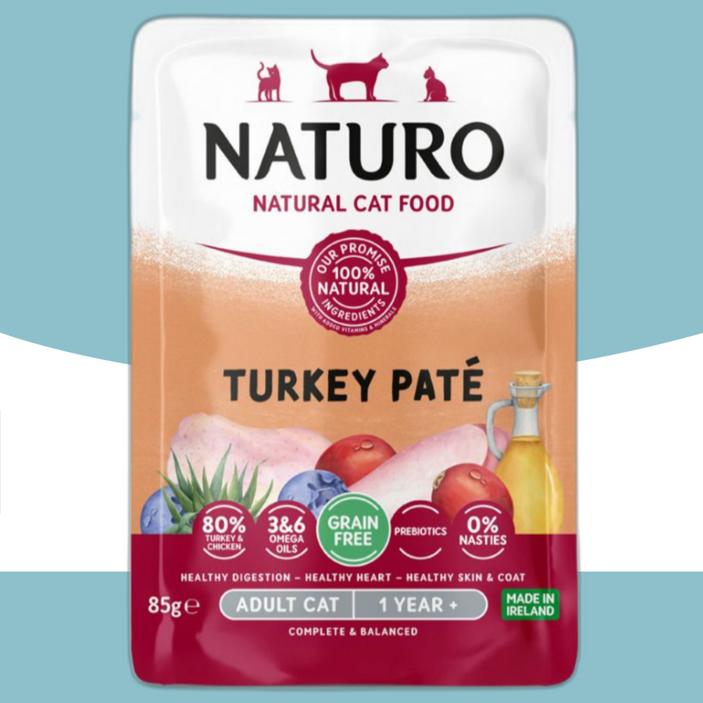 내추로 캣 습식사료 어덜트 칠면조파테 85g