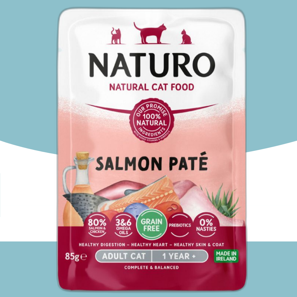 내추로 캣 습식사료 어덜트 연어파테 85g