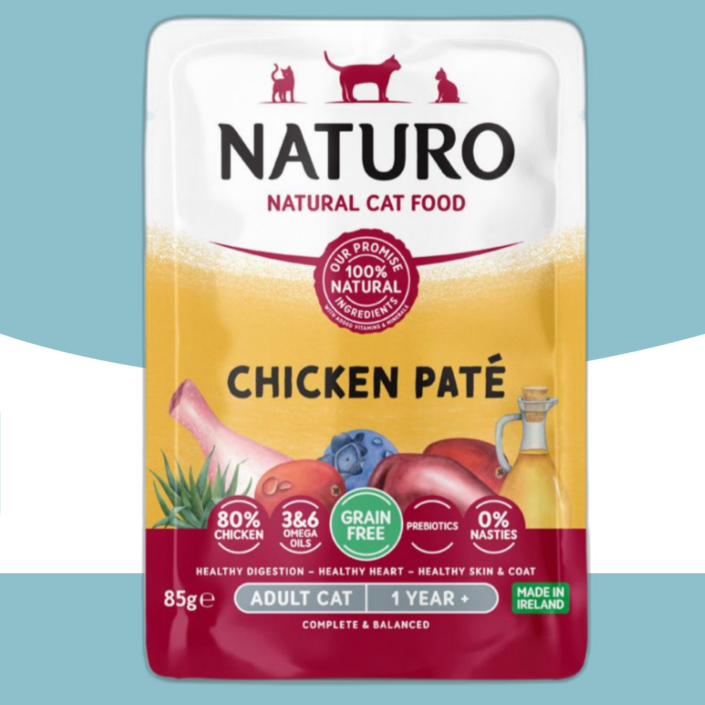 내추로 캣 습식사료 어덜트 치킨파테 85g