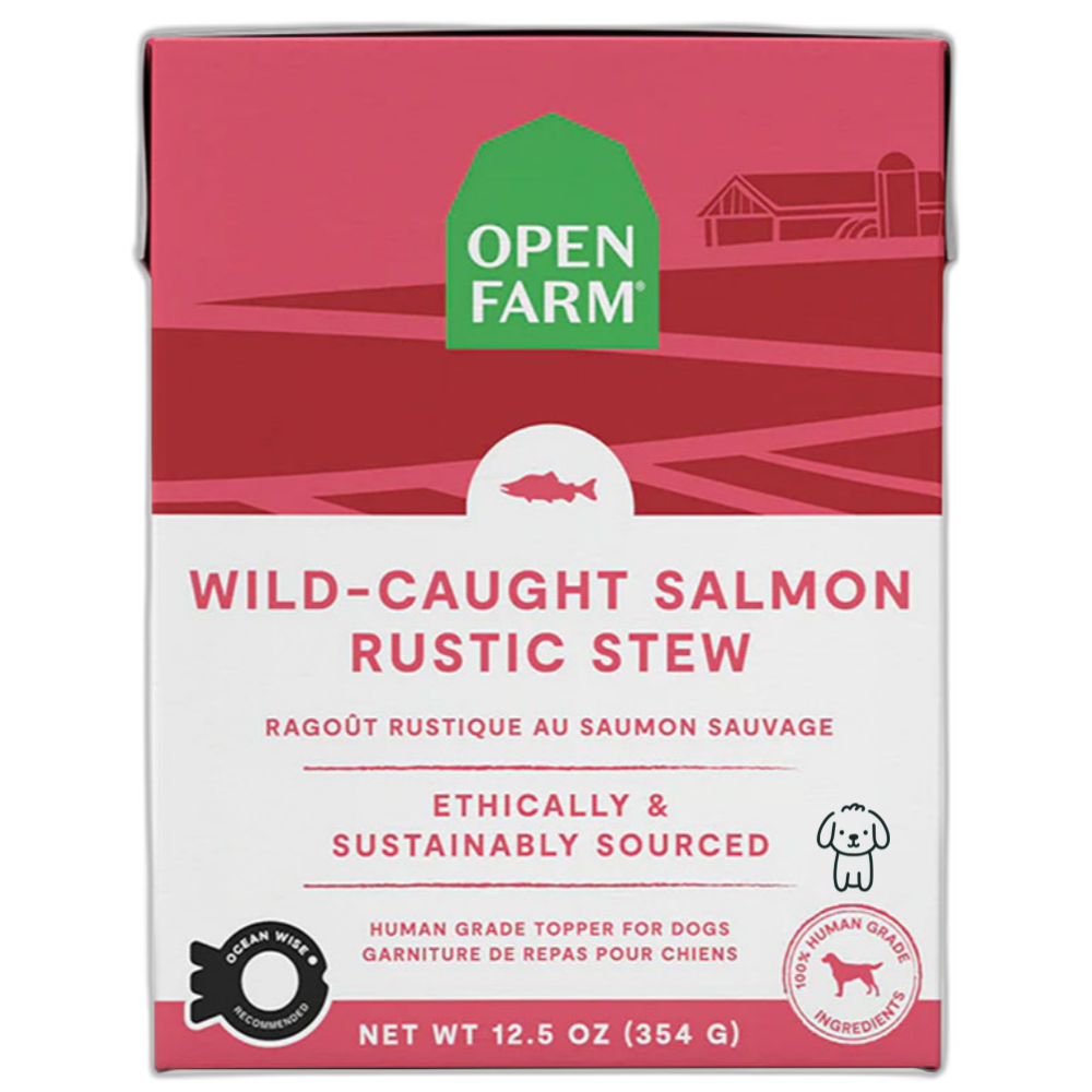 오픈팜 독 스튜 연어 354g