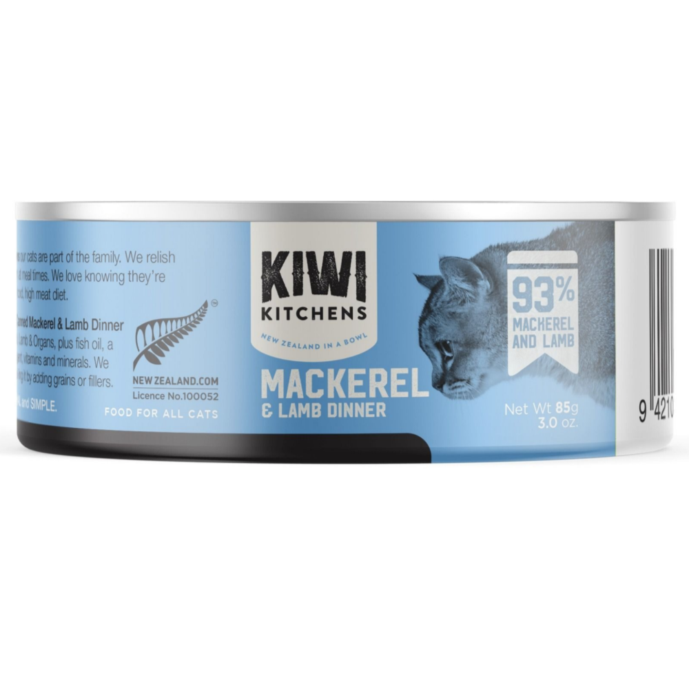 키위키친 캣 캔 고양이 주식캔 고등어&양고기 85g