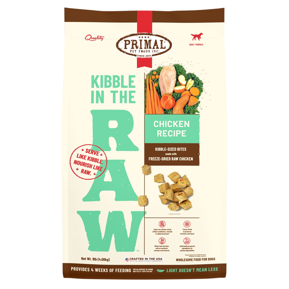 프라이멀 키블 인 더 로우 동결건조 치킨 4.08kg