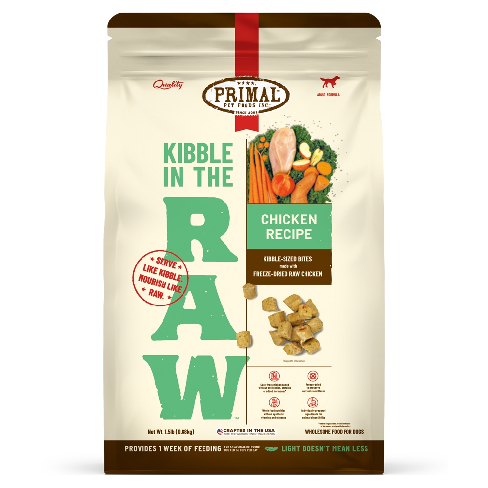 프라이멀 키블 인 더 로우 동결건조 치킨 680g